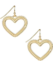 Patricia Nash Open Heart Drop Earrings