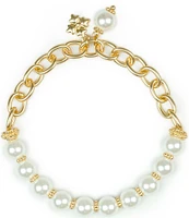 Patricia Nash Pearl Stretch Bracelet