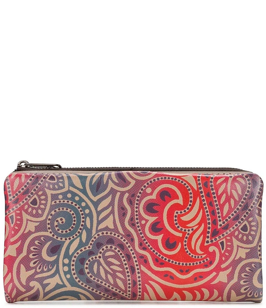 Patricia Nash Prassa Greek Ombre Print Wallet