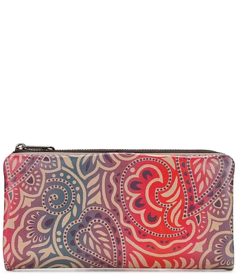 Patricia Nash Prassa Greek Ombre Print Wallet