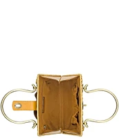 Patricia Nash Rodia Rattan Frame Crossbody Bag