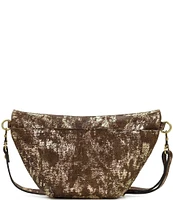 Patricia Nash Tinchi Chocolate Washed Suede Belt Bag