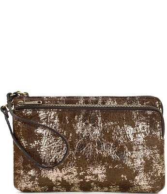 Patricia Nash Varone Leather Wristlet