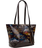 Patricia Nash Verzi Tote Bag With Tassel