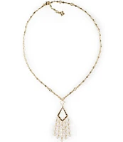 Patricia Nash Waterfall Short Pendant Y Necklace