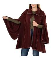 Patricia Nash Women's Sleeved Cape