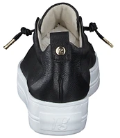 Paul Green Faye Leather Platform Sneakers