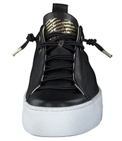 Paul Green Faye Leather Platform Sneakers