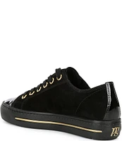 Paul Green Sophie Suede Patent Cap Toe Sneakers