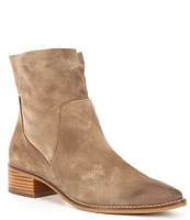 Paul Green Willow Leather Suede Booties