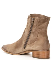 Paul Green Willow Leather Suede Booties