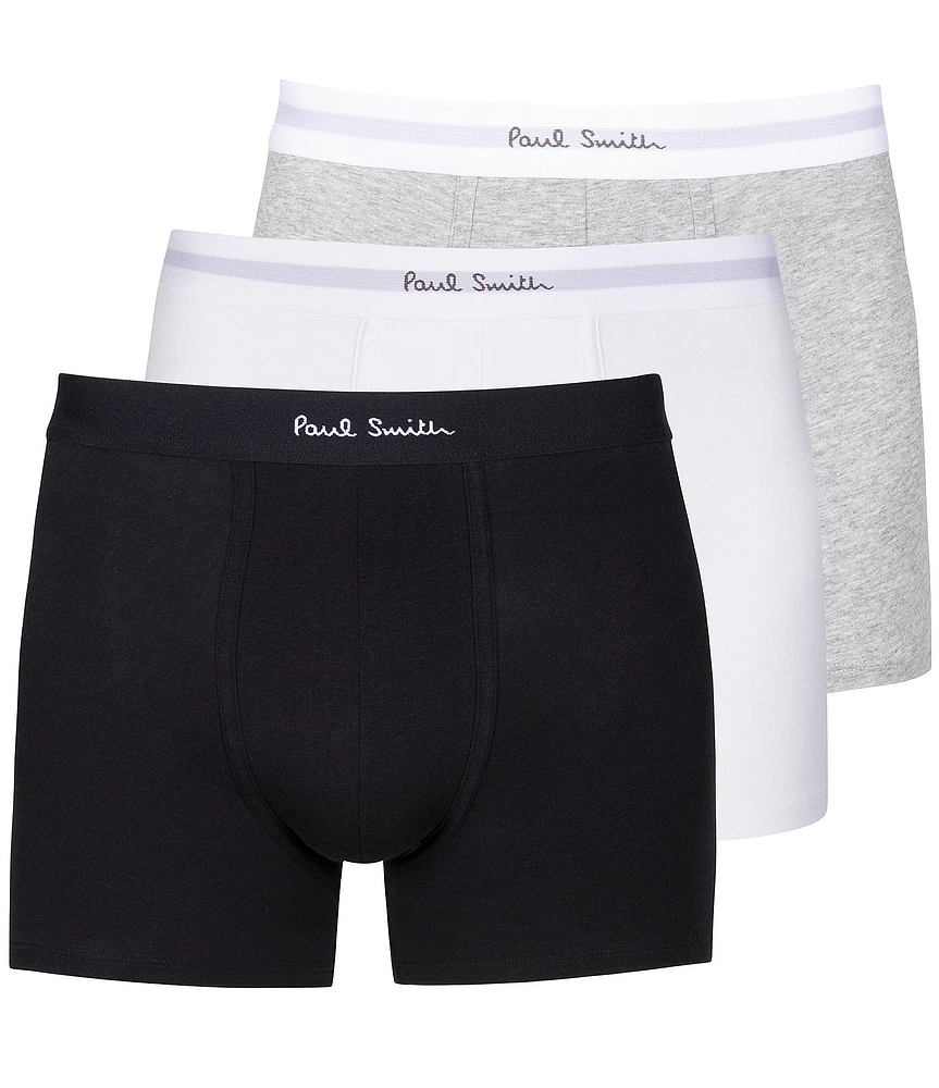 Paul Smith 6#double; Inseam Boxer Briefs 3-Pack