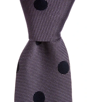 Paul Smith Big Spot 3.14#double; Silk Tie