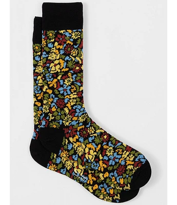 Paul Smith Pencil Floral Crew Socks