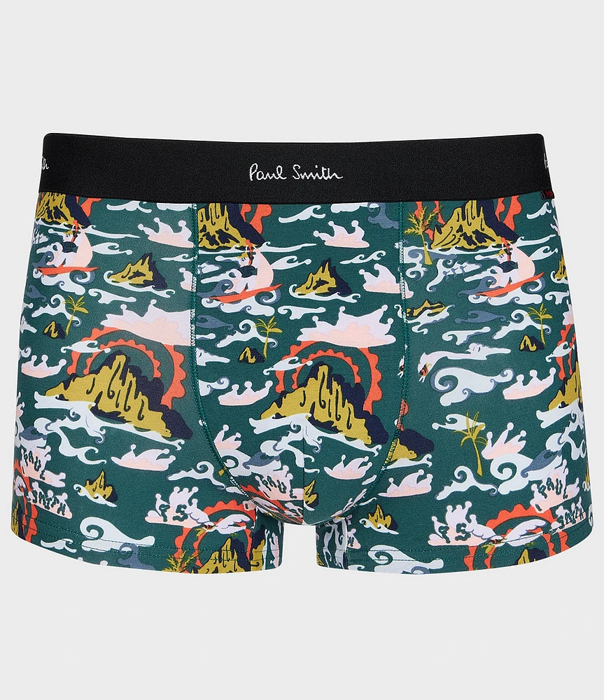 Paul Smith Pop Island 2.75#double; Inseam Trunks