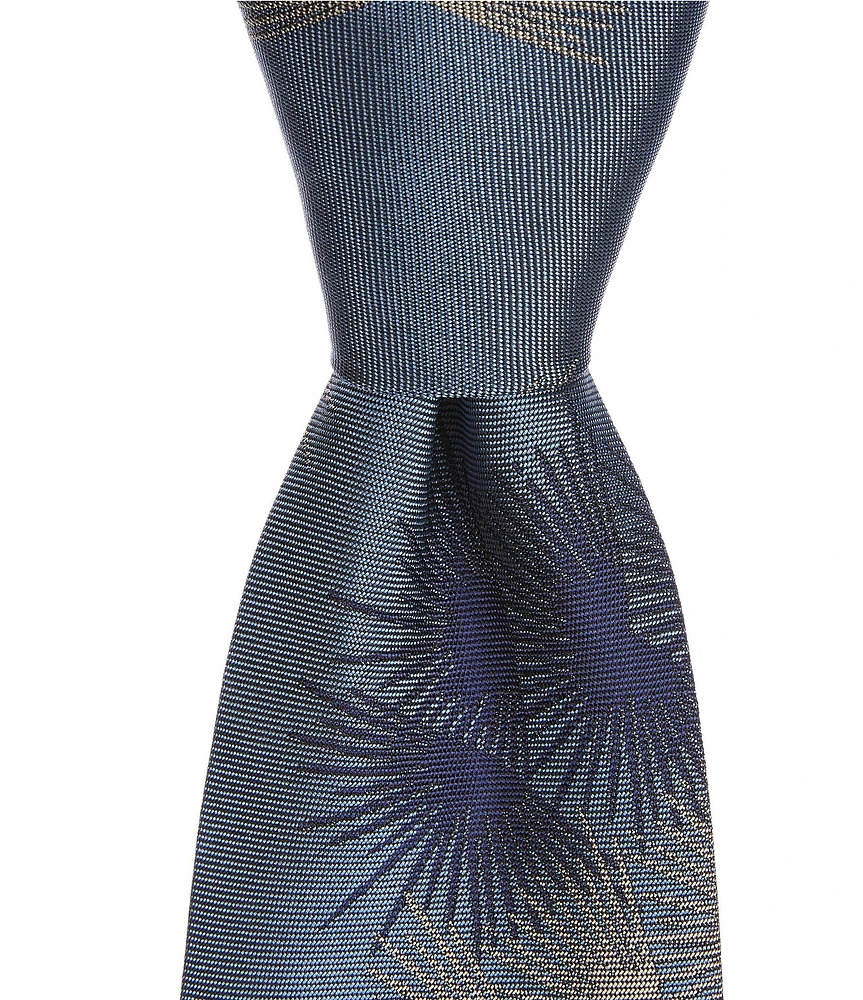 Paul Smith Sun Flare 3.14#double; Woven Silk Tie