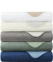 Peacock Alley Alta Reversible Cotton Bed Blanket