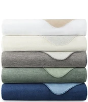 Peacock Alley Alta Reversible Cotton Bed Blanket