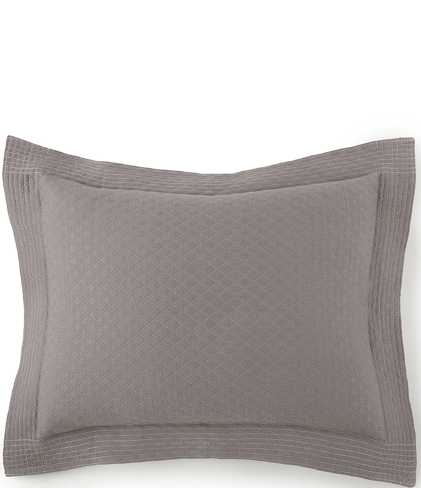 Peacock Alley Alyssa Diamond Matelasse Euro Sham