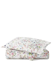 Peacock Alley Chloe Wildflower Printed Percale Duvet Cover