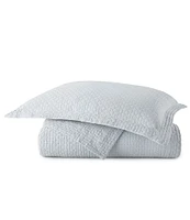 Peacock Alley Juliet Basket-Weave Matelasse Coverlet