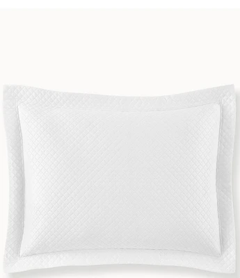 Peacock Alley Oxford Diamond Patterned Quilt Sham