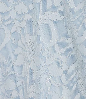 Pear Culture V-Neck Fit & Flare Lace Dress
