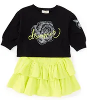 Peek Little Girls 2T-8 Dreamer Skirt Set