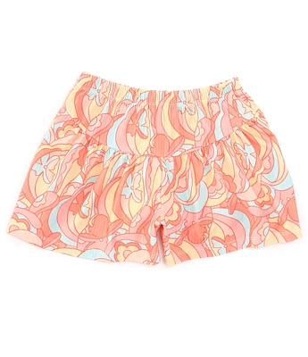 Peek Little/Big Girls 2T-10 Psychedilia-Printed Shorts