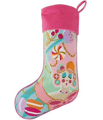 Peking Handicraft Glitterville Characters Marie Sweet Embroidered Needlepoint Holiday Stocking