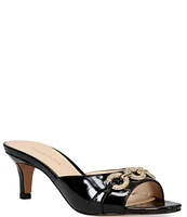 Pelle Moda Balin 2 Patent Leather Dress Slides