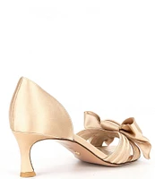 Pelle Moda Blythe Satin Bow Dress Sandals