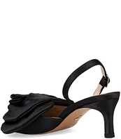 Pelle Moda Uzma Satin Statement Bow Dress Sandals