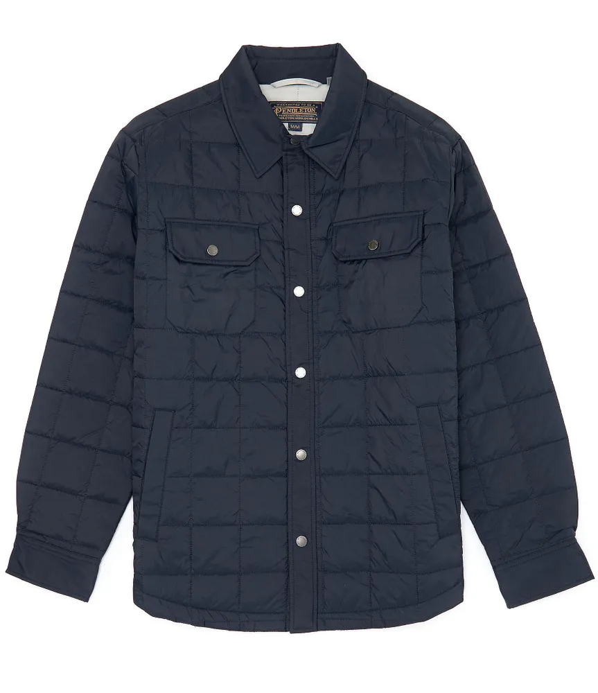 Pendleton Arroyo-Crinkle Quilted Shirt Jacket