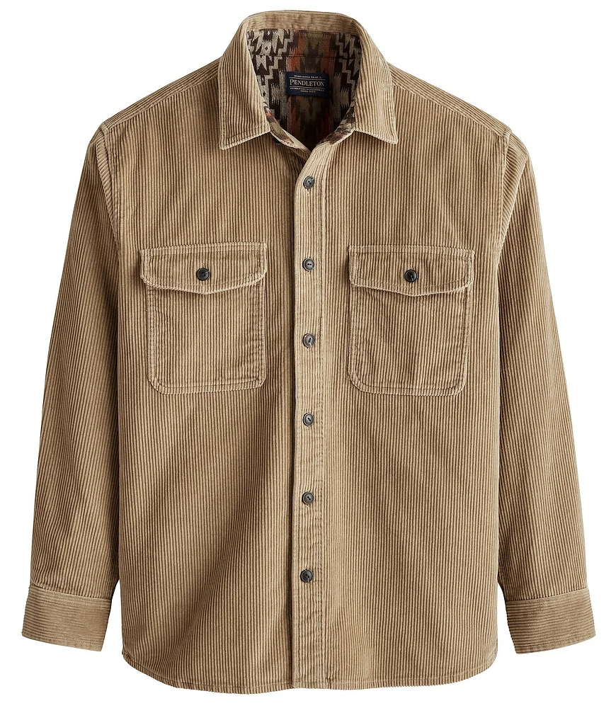 Pendleton Belmont Corduroy Long Sleeve Woven Shirt