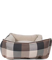 Pendleton Block Plaid Classic Kuddler Dog Bed with Removeable Cover