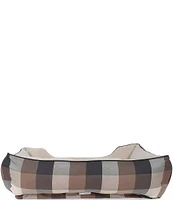 Pendleton Block Plaid Classic Kuddler Dog Bed with Removeable Cover