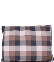 Pendleton Block Plaid Classic Napper Dog Bed with Removeable Cover