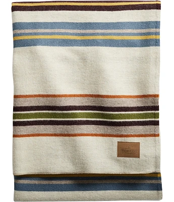 Pendleton Bridger Stripe Wool Throw