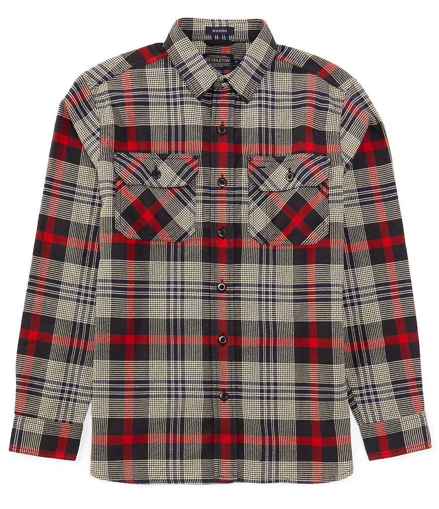 Pendleton Burnside Flannel Long Sleeve Woven Shirt