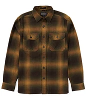 Pendleton Burnside Ombre Plaid Long Sleeve Woven Shirt