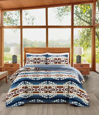 Pendleton Canyon Trail Southwestern Print Coverlet Mini Set