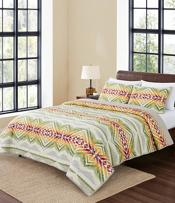 Pendleton Cascadia Southwestern Print Reversible Coverlet Mini Set
