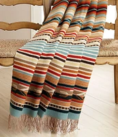 Pendleton Chimayo Southwestern Fringe Wool Throw Blanket