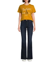 Pendleton Cowgirl Graphic Crew Neck Short Sleeve Tee