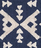Pendleton Diamond Peak Geometric Pattern Bath Rug