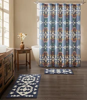 Pendleton Diamond Peak Geometric Pattern Bath Rug