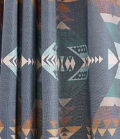 Pendleton Diamond Peak Geometric Pattern Shower Curtain