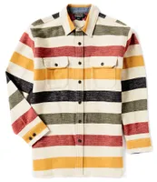 Pendleton Driftwood Long Sleeve Cotton Chamois Woven Shirt