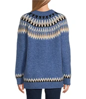 Pendleton Fair Isle Crew Neck Long Sleeve Sweater